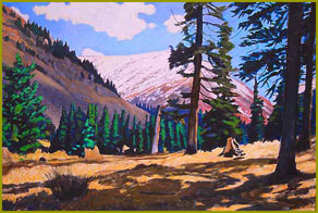 Late Summer in the High Country, Red Mountain