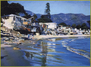 Walking on the Beach - Mirimar, Montecito