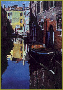 Reflections near the Guedecca, Venitzia